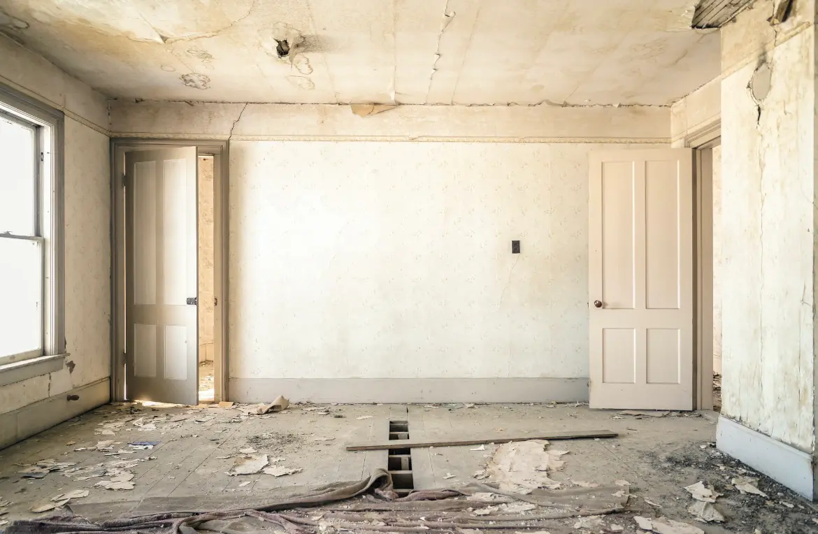 Waste disposal crew managing a cleanout project in Quakertown